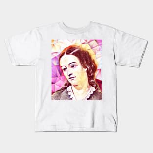 Margaret Fuller Pink Portrait | Margaret Fuller artwork 13 Kids T-Shirt